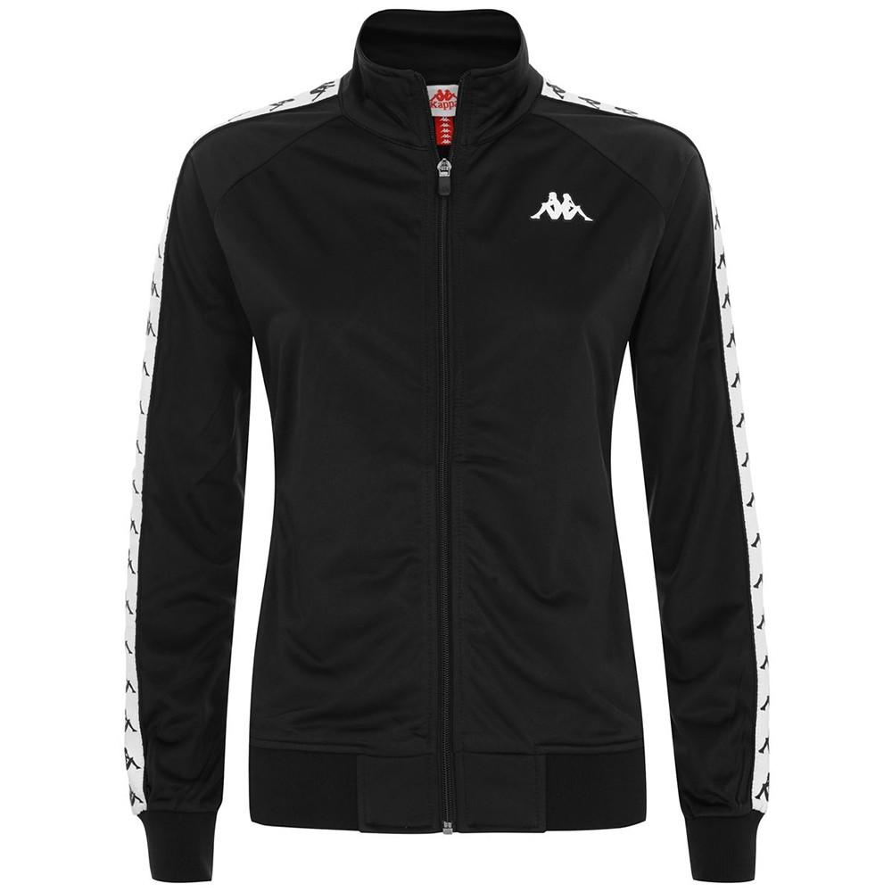 Chaqueta 222 Banda Wanniston Black White Kappa