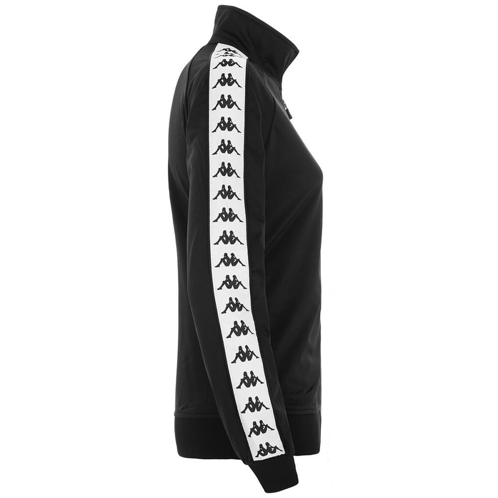 Chaqueta 222 Banda Wanniston Black White Kappa