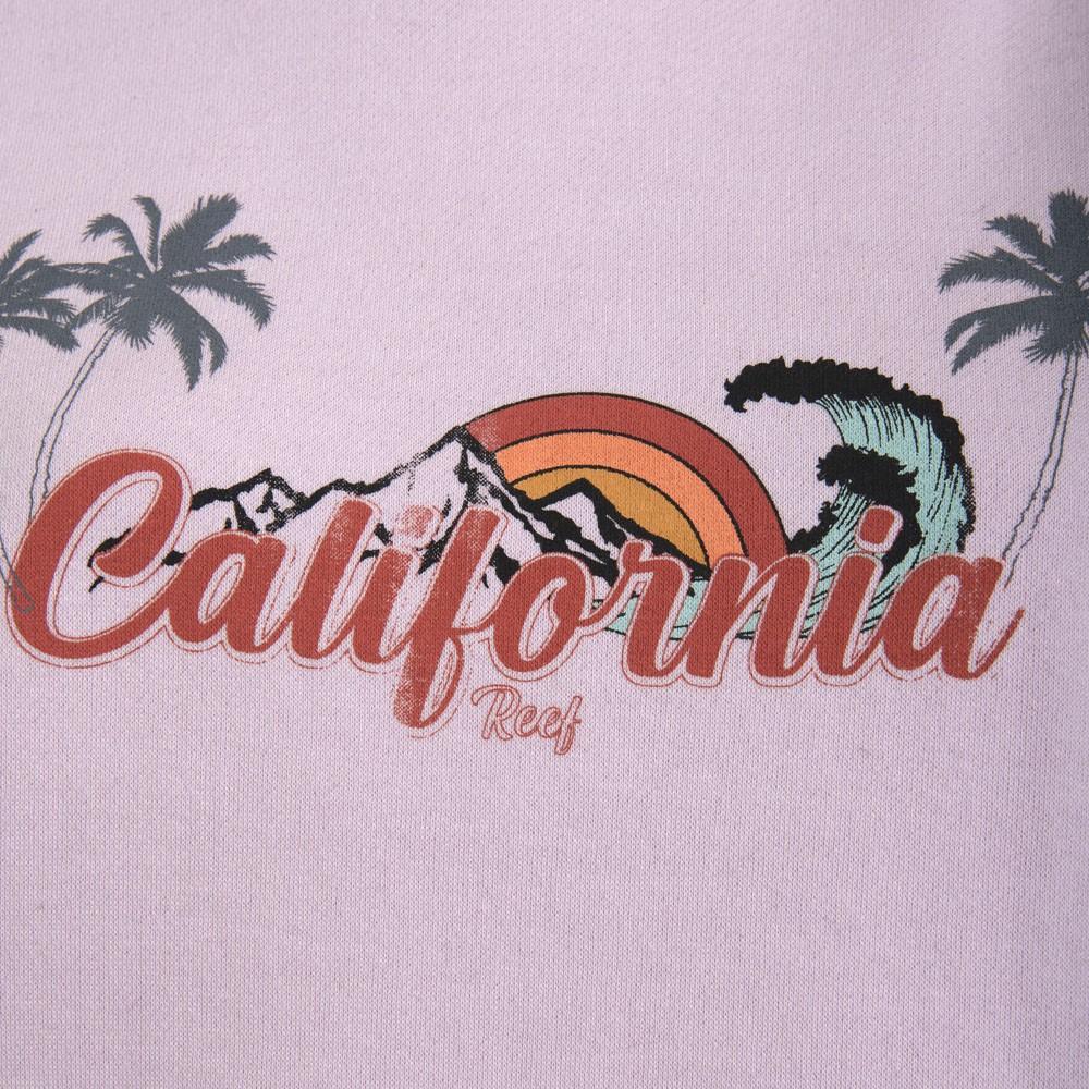 Poleron Crop Women California Pale Pink