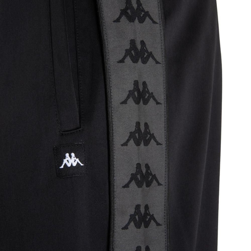 Pantalon Men Banda Black Grey Black