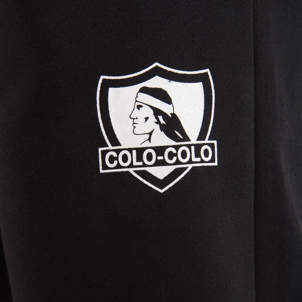Pantalón Colo Colo Urbano Black And White Escudo
