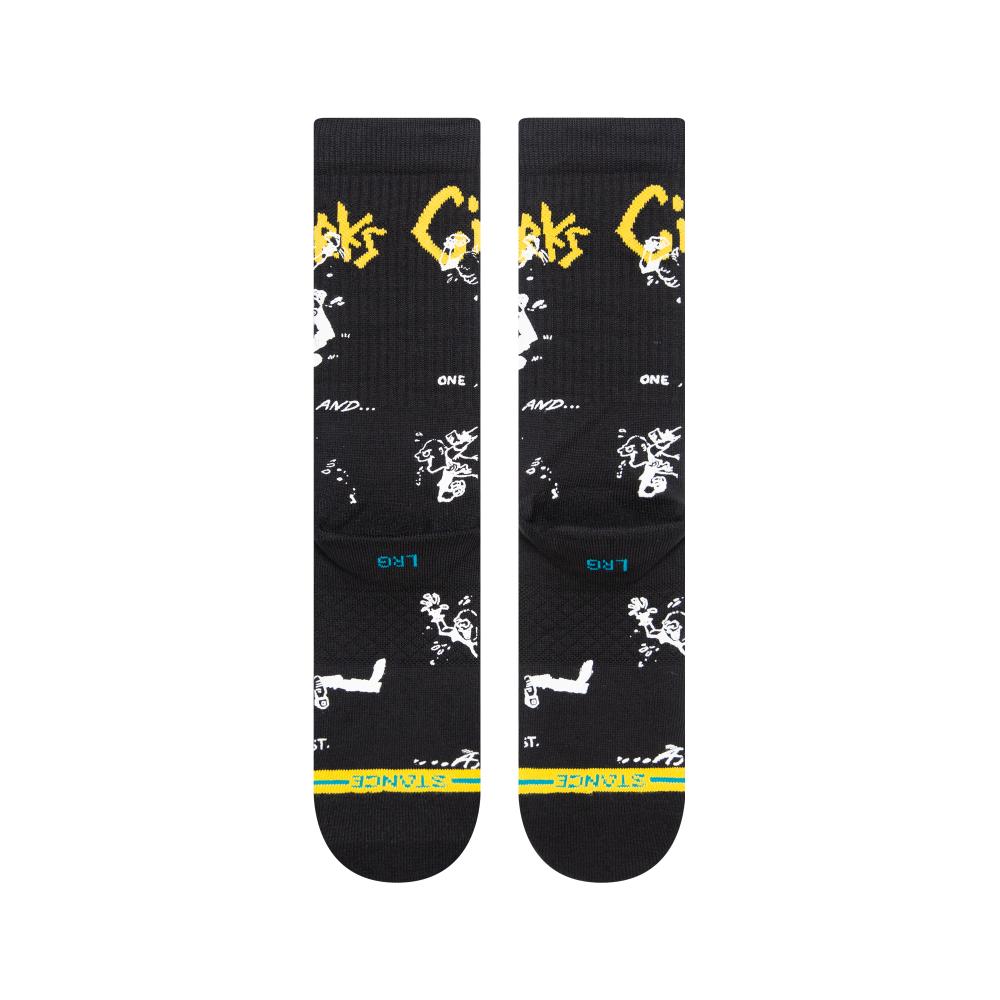 Stance Sock Unisex Circle jerks yellow