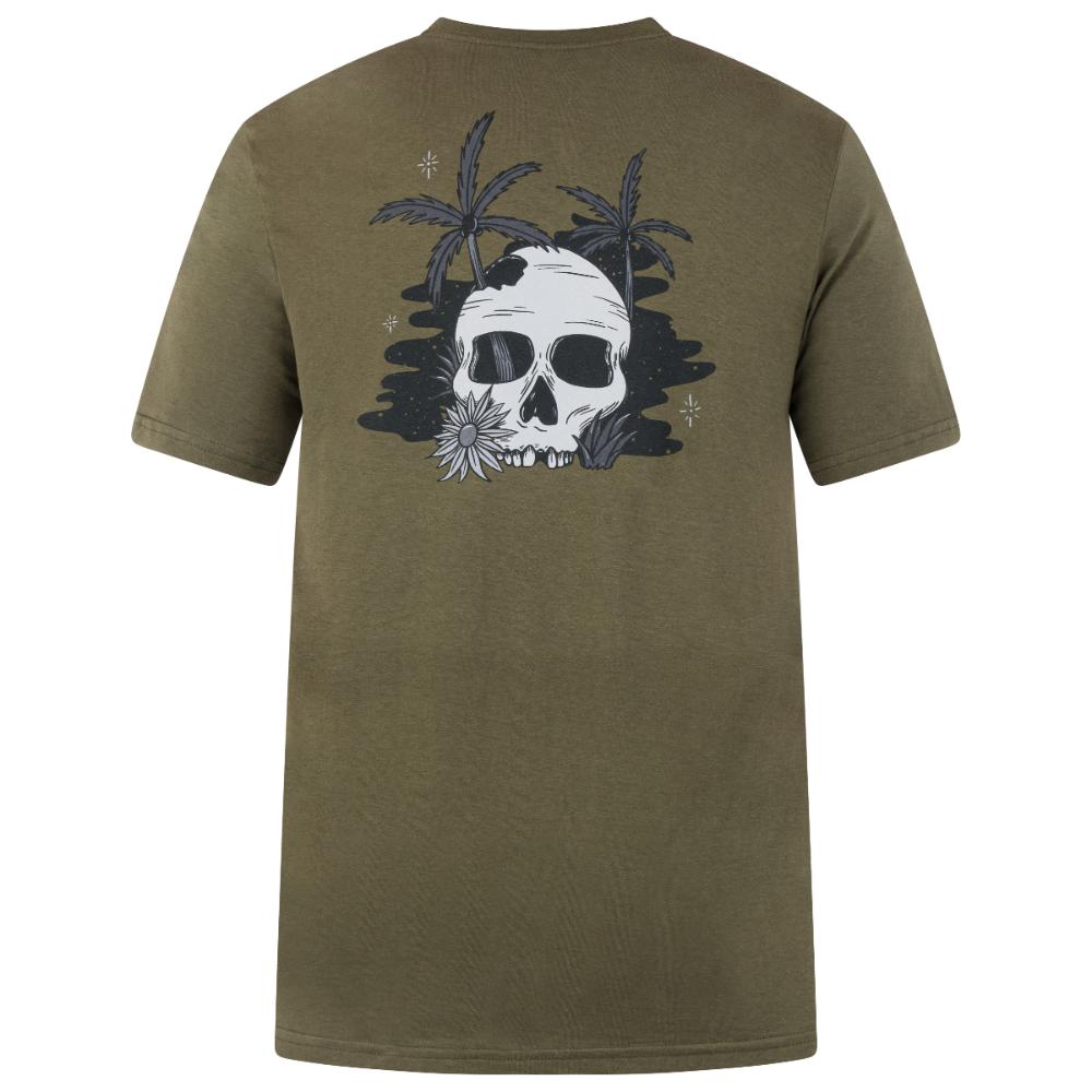 Polera Everyday Washed Death In Paradise Olive
