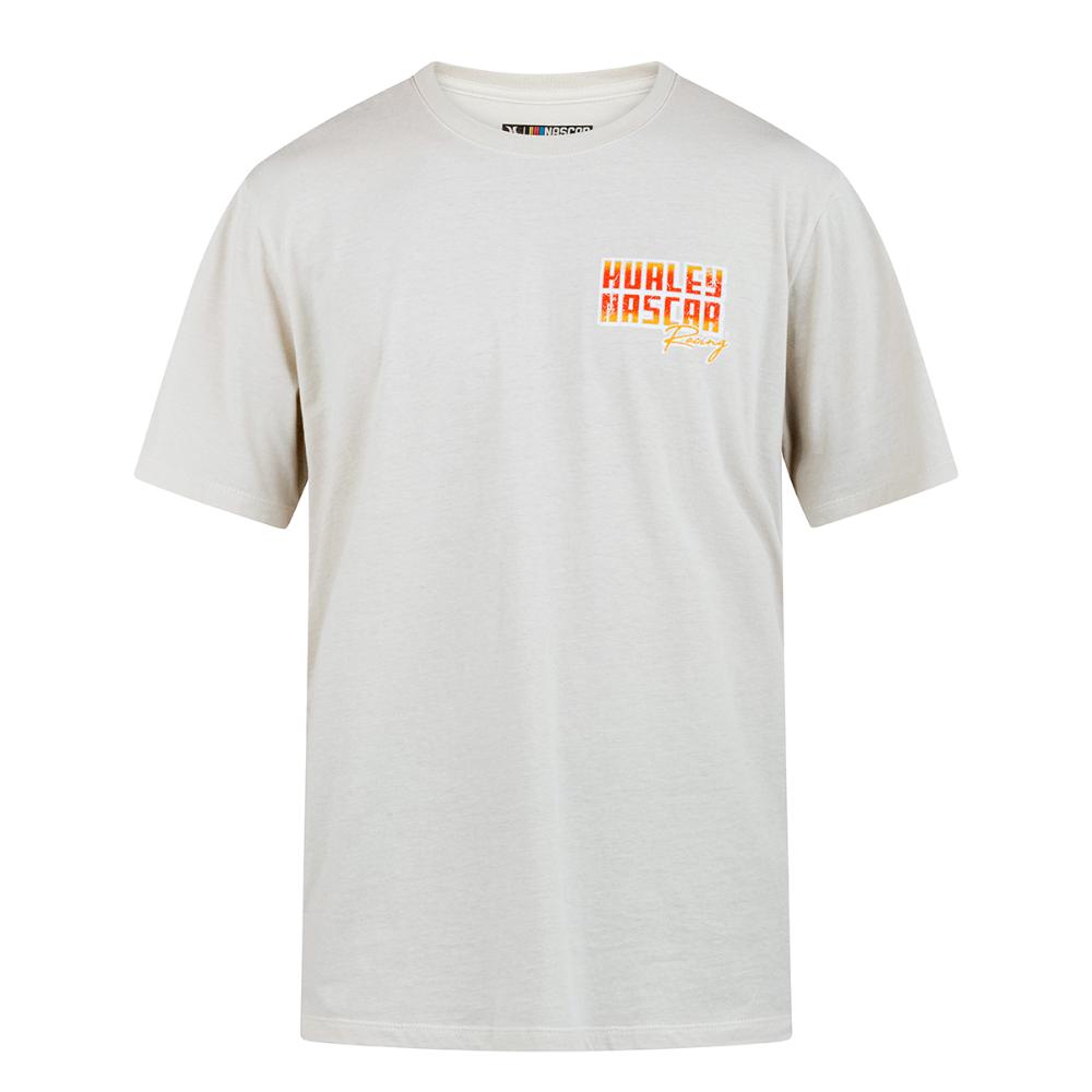 Polera Faster Nascar ss Blanco