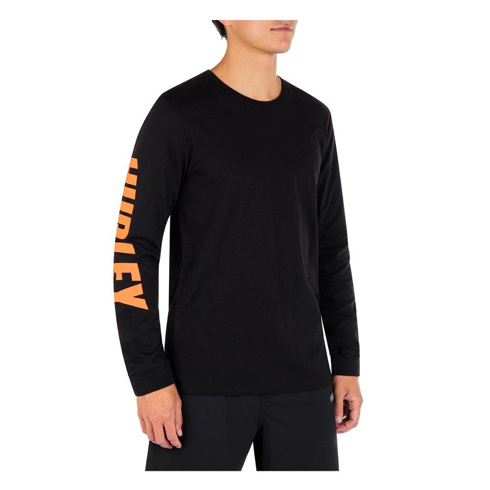 Polera Manga Larga Everyday Explore Fastlane Black