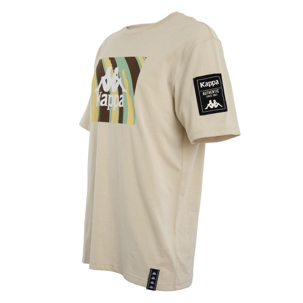 Polera Men Beige Print Psychedelic