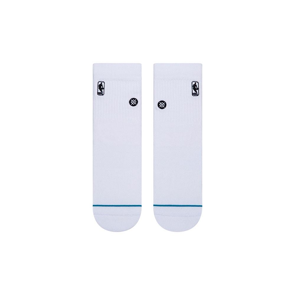 Stance Sock Men NBA Logoman QTR White