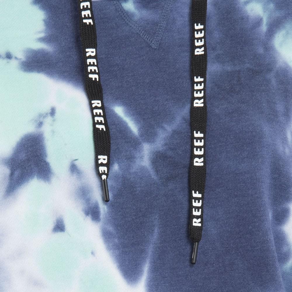 Poleron Women Tiedye Blue, Light, White Hoodie