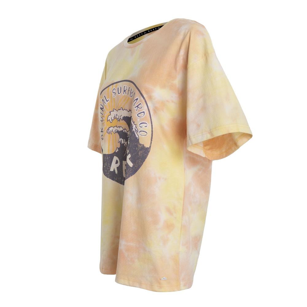 Polera Women Oversize Tie Dye Orange