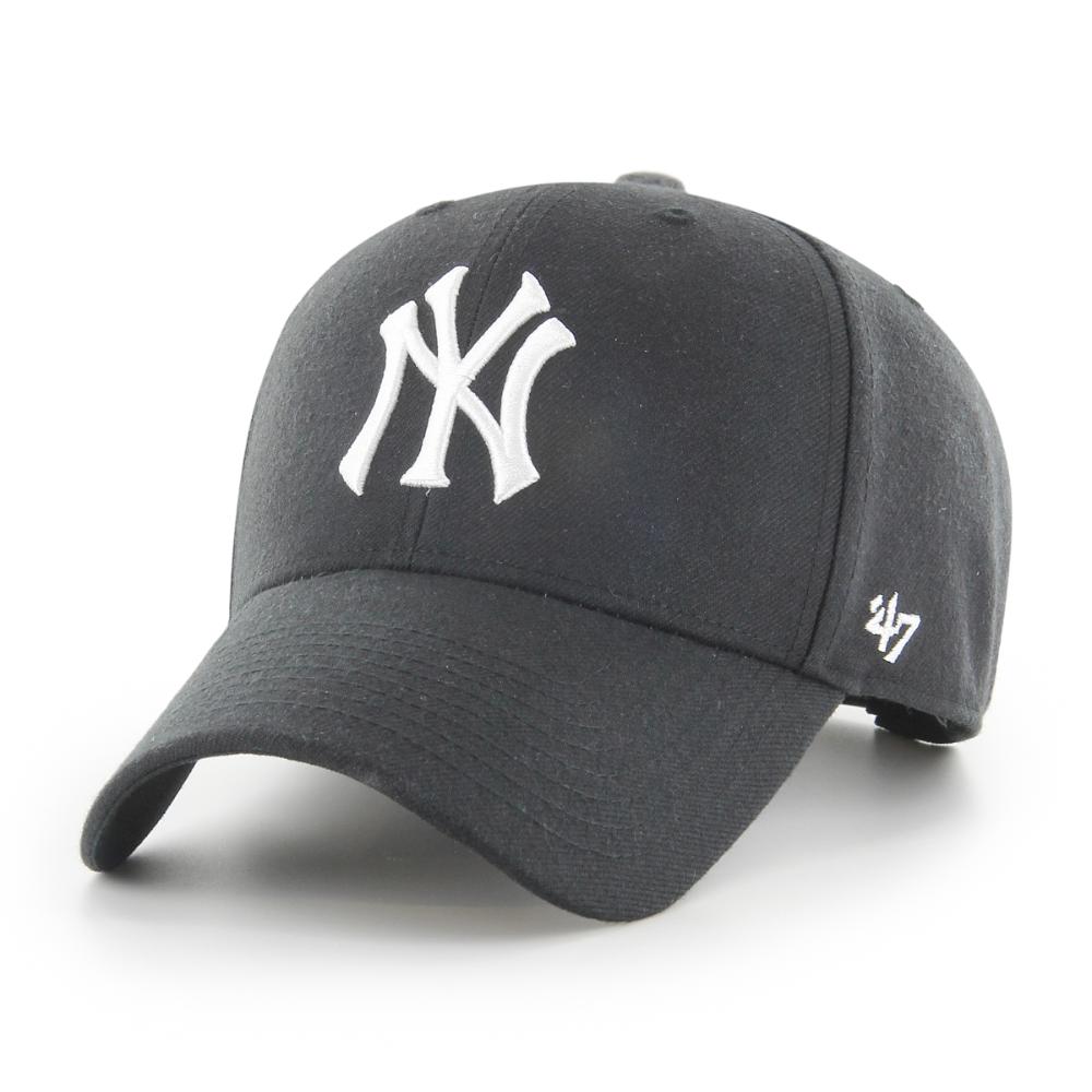 Jockey New York Yankees MVP Snapback Black White