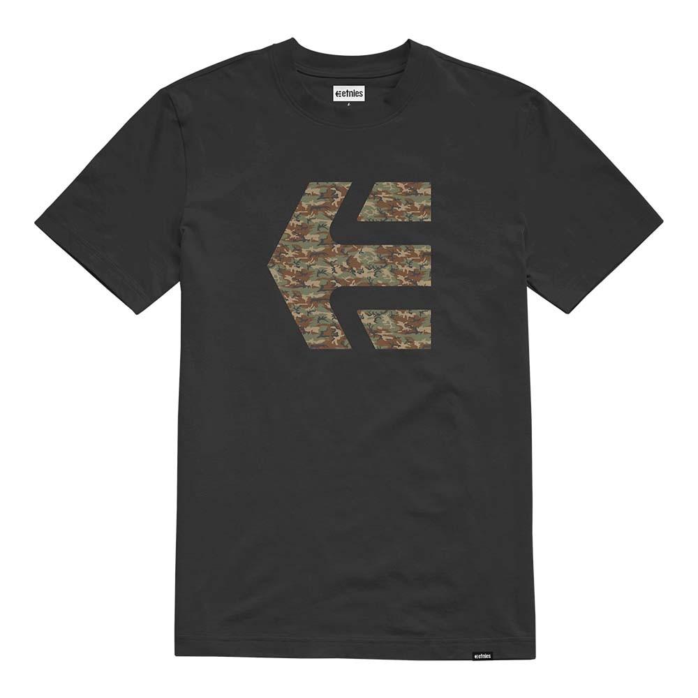 Polera Icon Print Black Camo Etnies