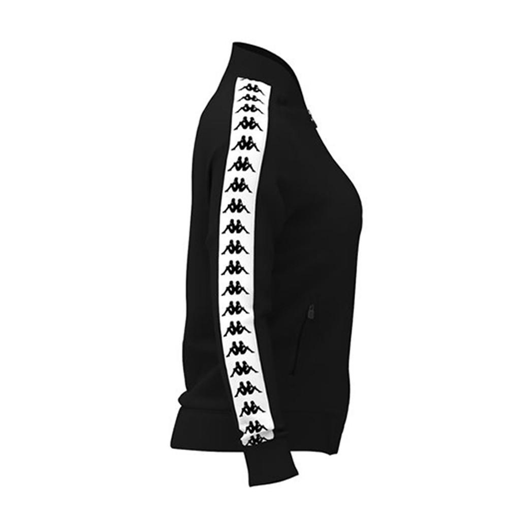 Chaqueta 222 Banda Womber Slim Black White Kappa