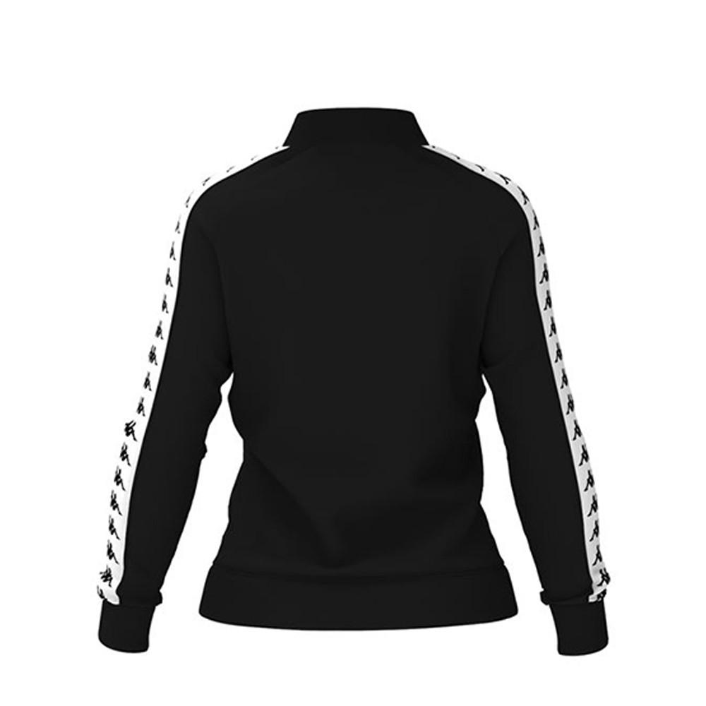 Chaqueta 222 Banda Womber Slim Black White Kappa