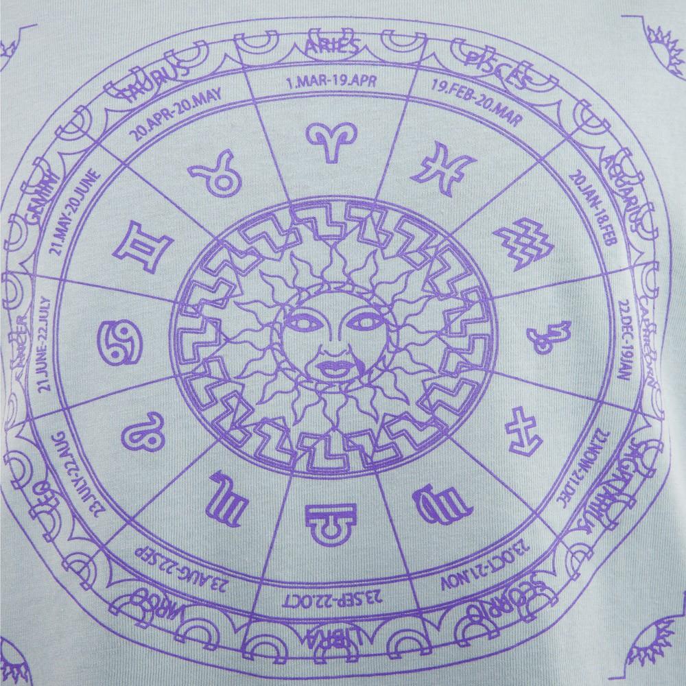 Polera Kids Zodiac Grey Purple
