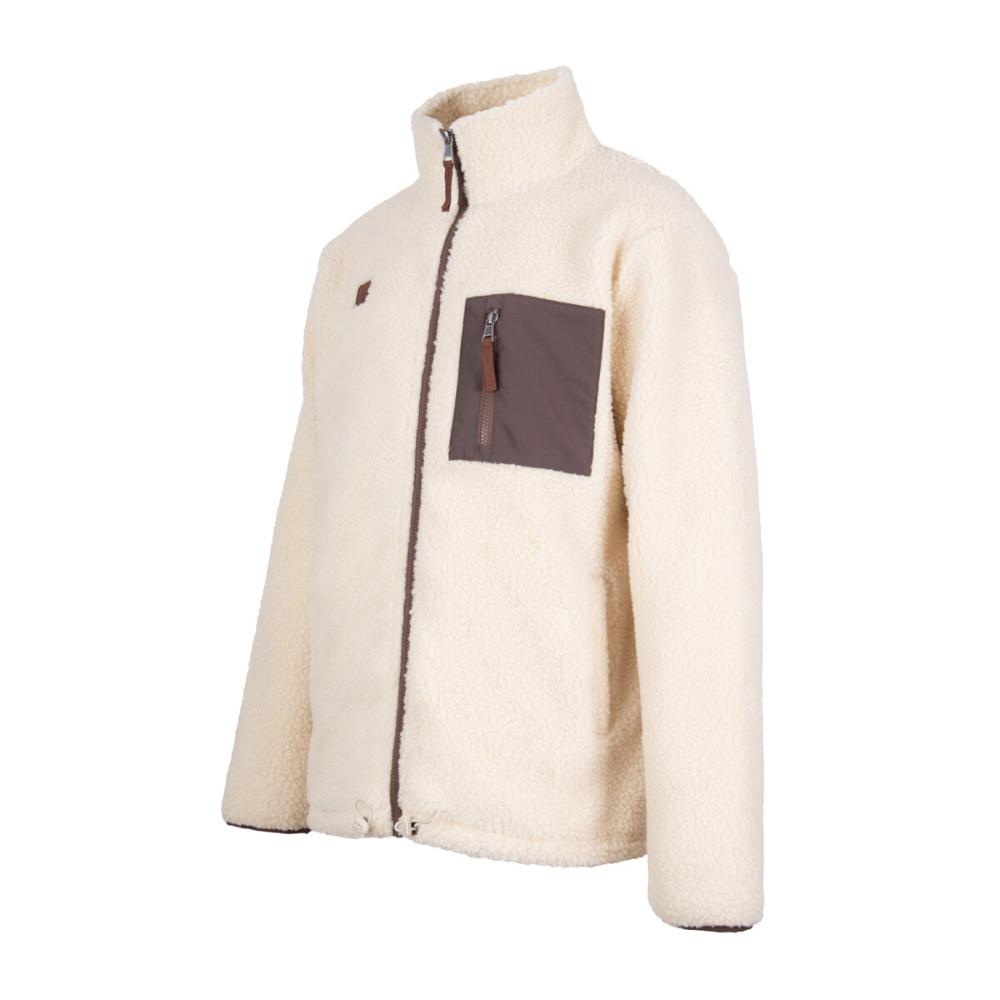 Sherpa Men Full Zip Beige 80