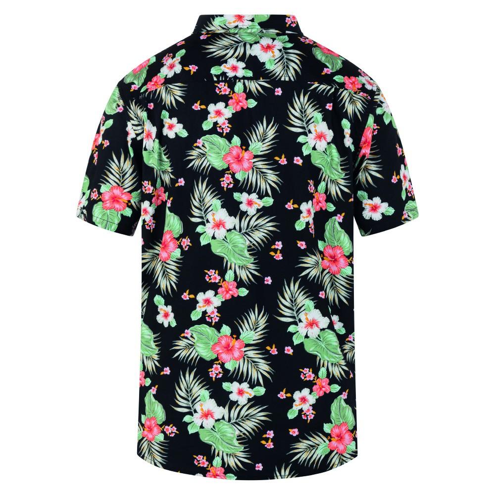 Camisa Men Wedge Organic Short Sleeve Ion Grey