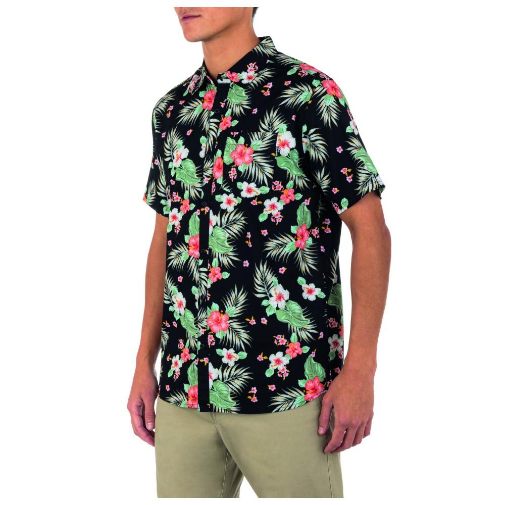 Camisa Men Wedge Organic Short Sleeve Ion Grey