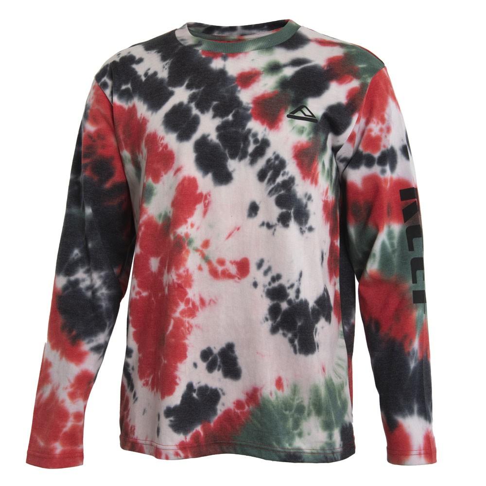 Polera Men Long Sleeve Tie Dye Multicolor