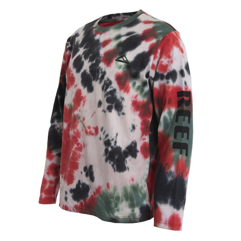 Polera Men Long Sleeve Tie Dye Multicolor