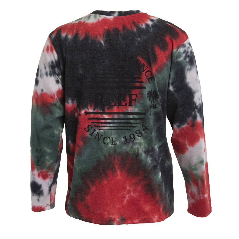 Polera Men Long Sleeve Tie Dye Multicolor
