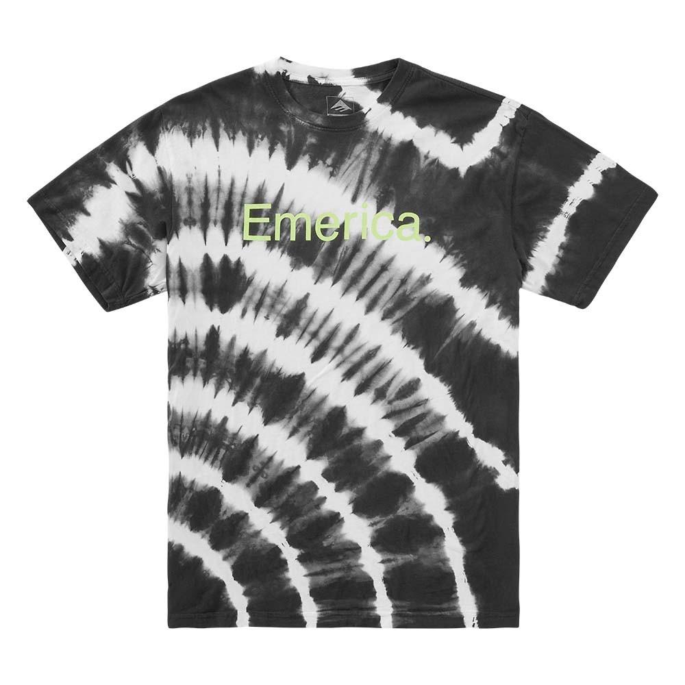 Polera Pure Tiedye Black White Emerica