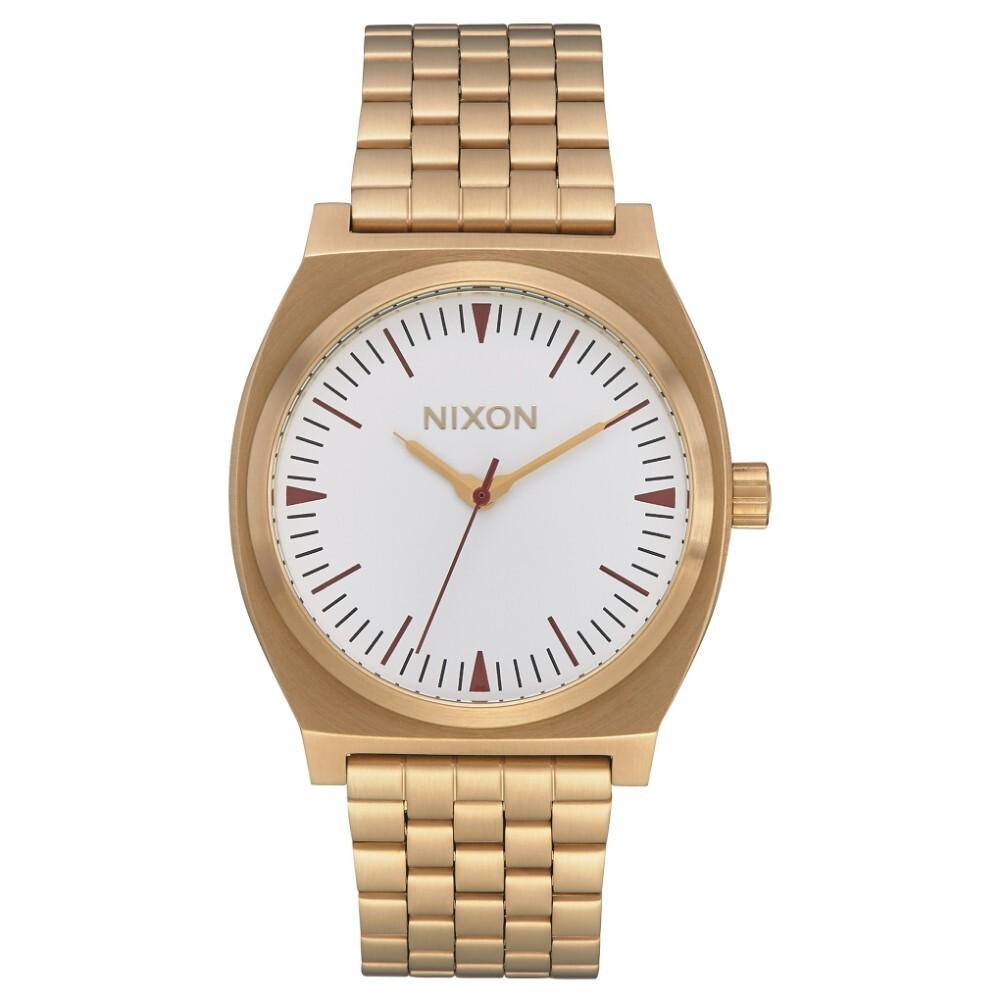 Reloj Time Teller Gold Red Saddle