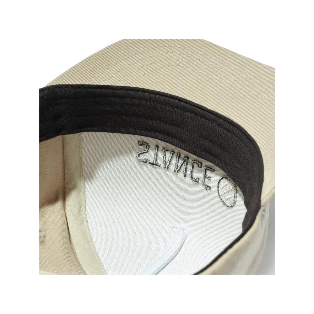 Jockey Icon Snapback Hat Taupe