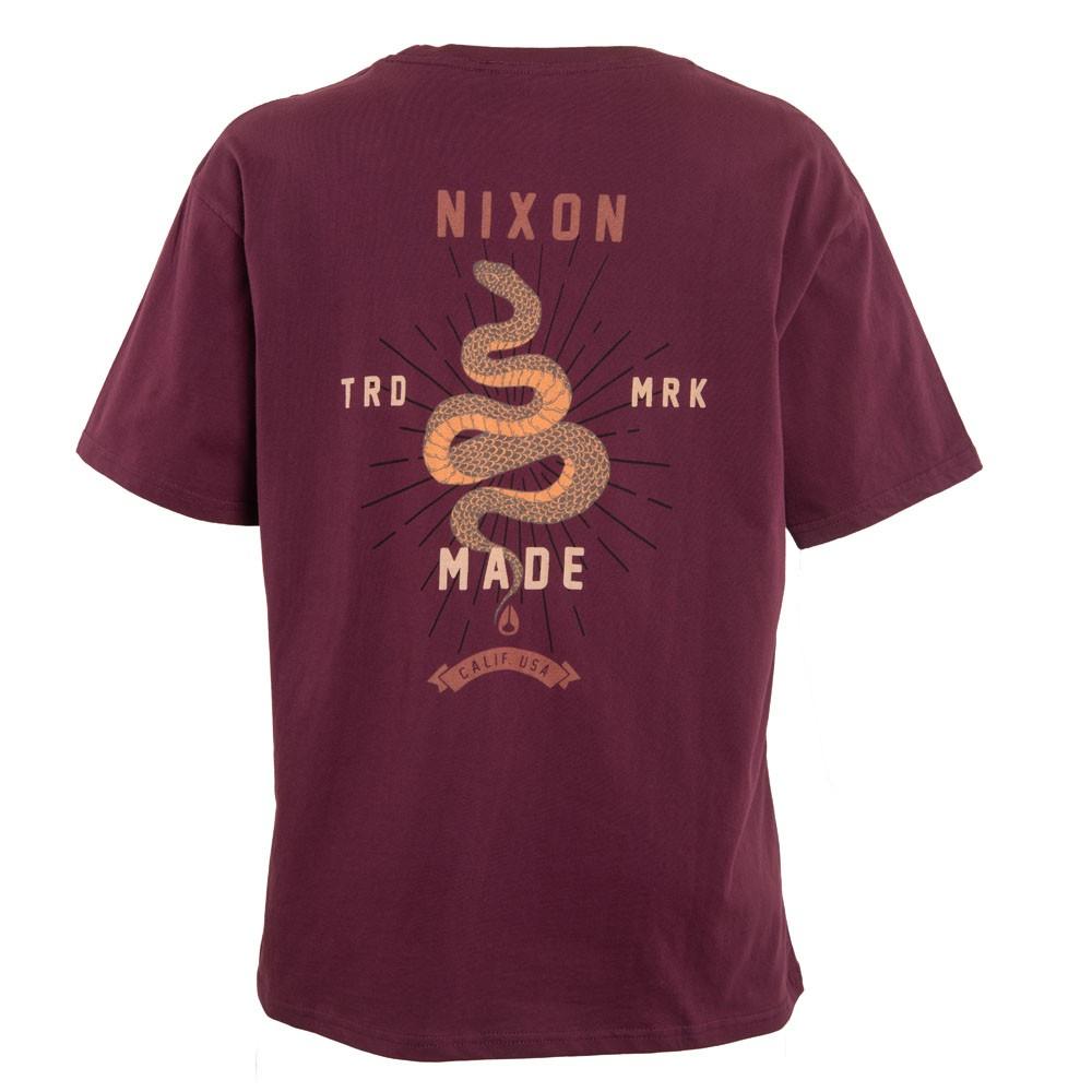Polera Men Snake Burgundy