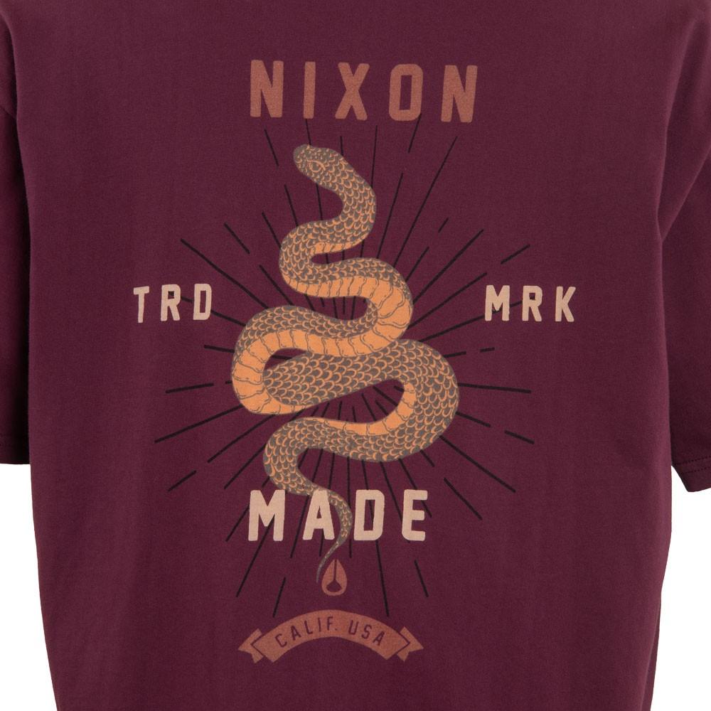 Polera Men Snake Burgundy