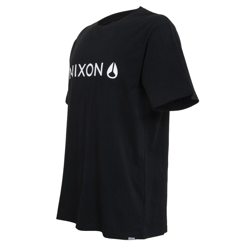 Polera Men Regular Fit Black Logo White