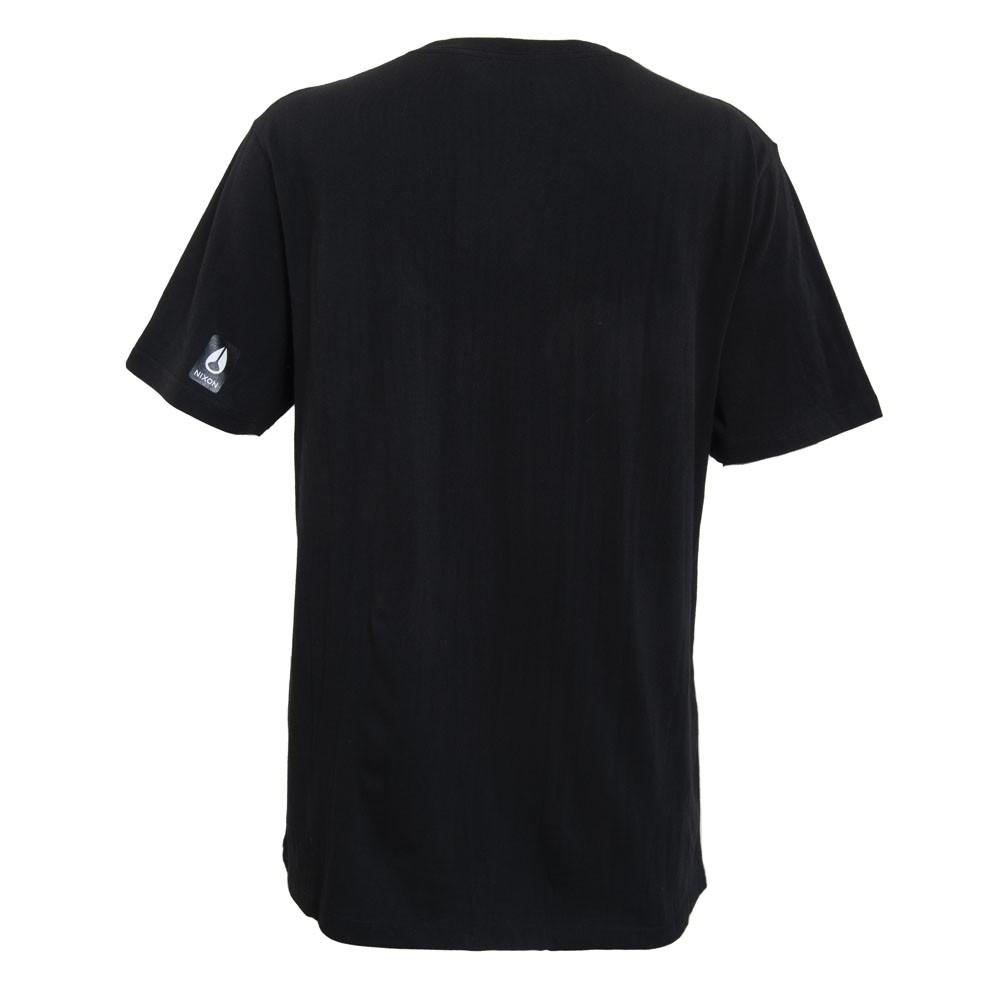 Polera Men Regular Fit Black Logo White