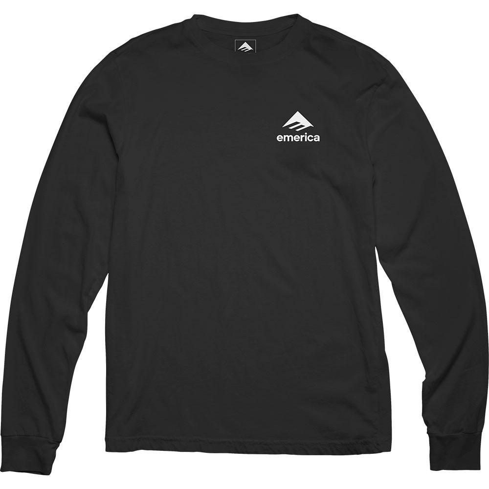 Polera Manga Larga Crafted Black