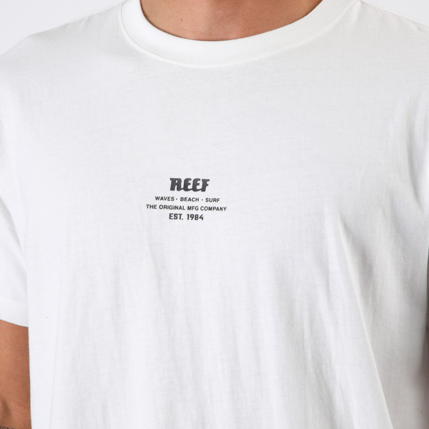Polera Reef Men Print White