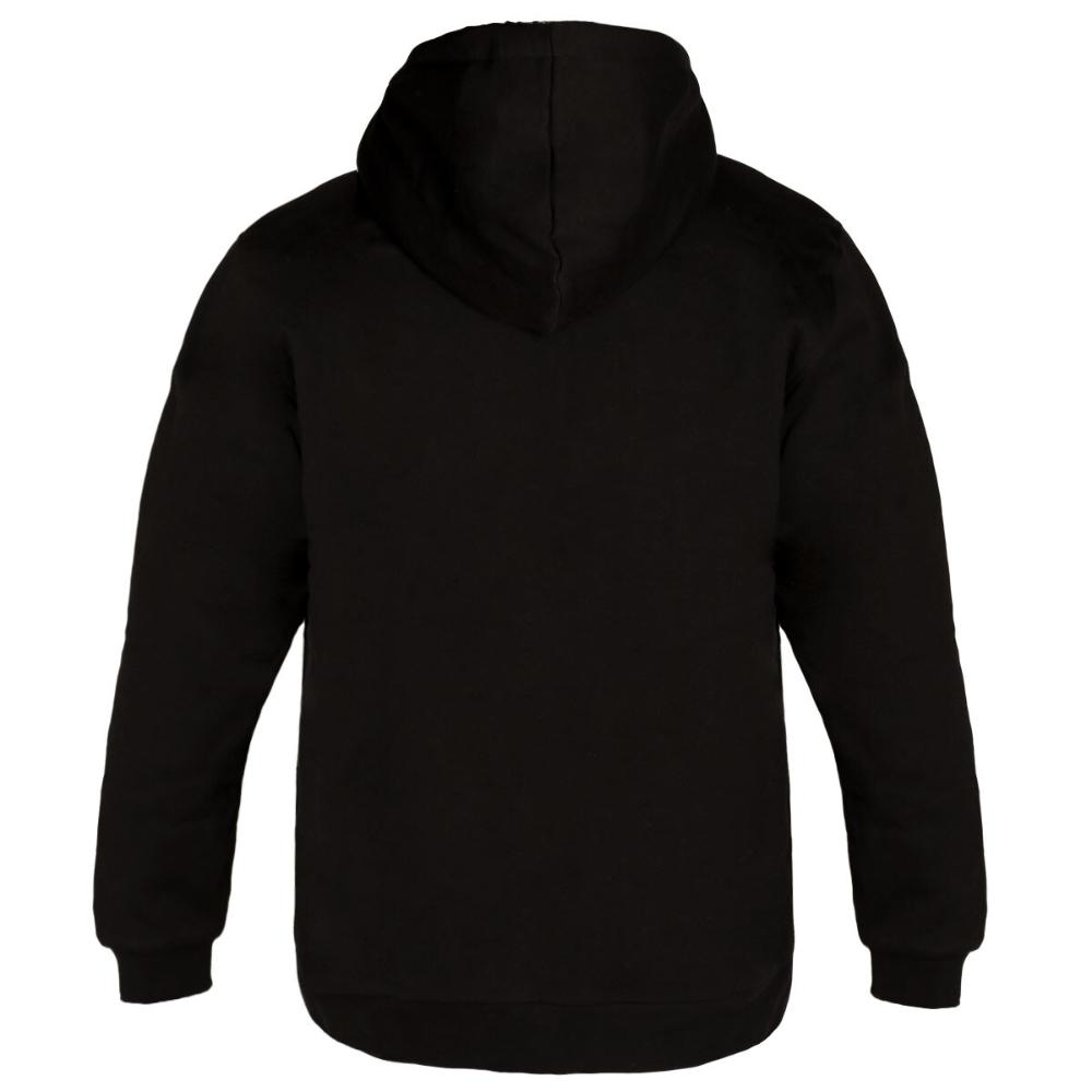 Poleron Men Full Zipper Grey Chiporro Black