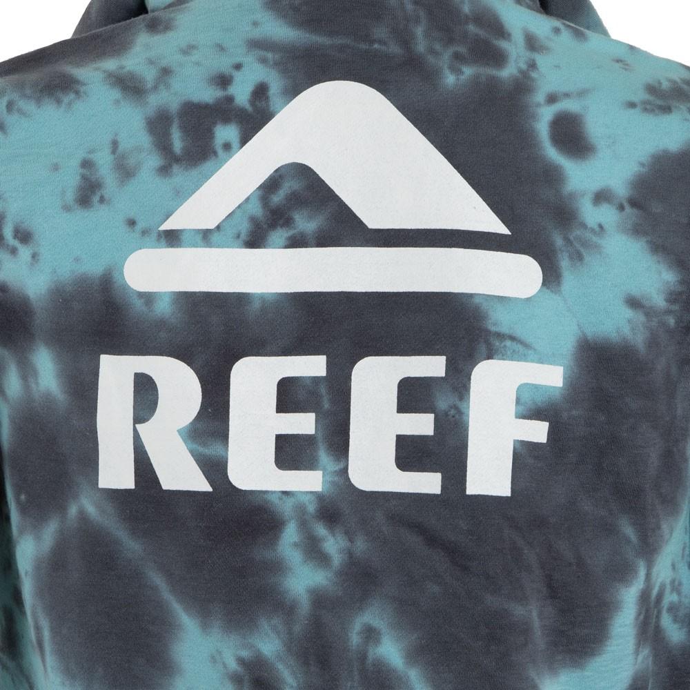 Poleron Kids Hoodie Tie Dye Aqua Black