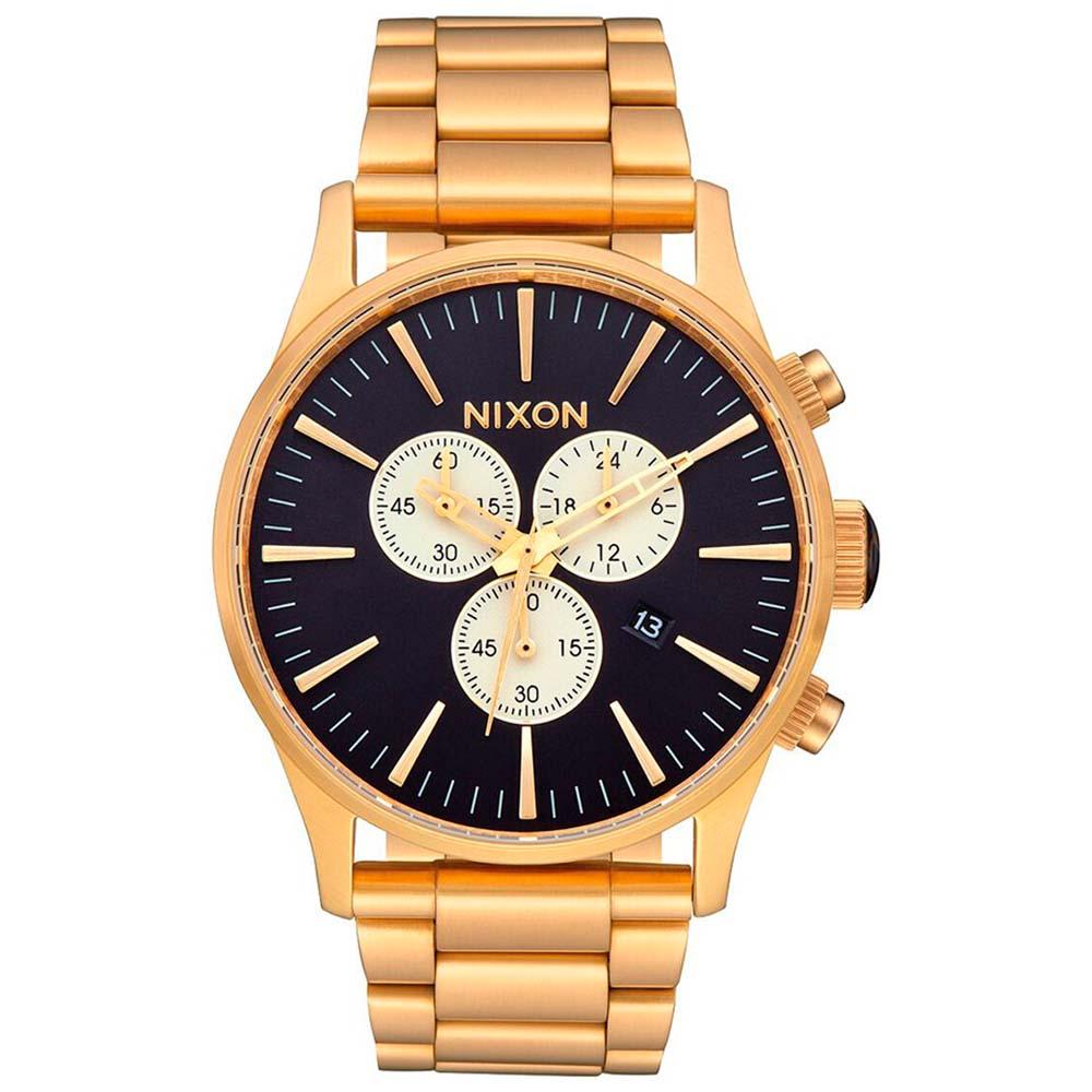 Reloj Sentry Chrono Gold Indigo Nixon