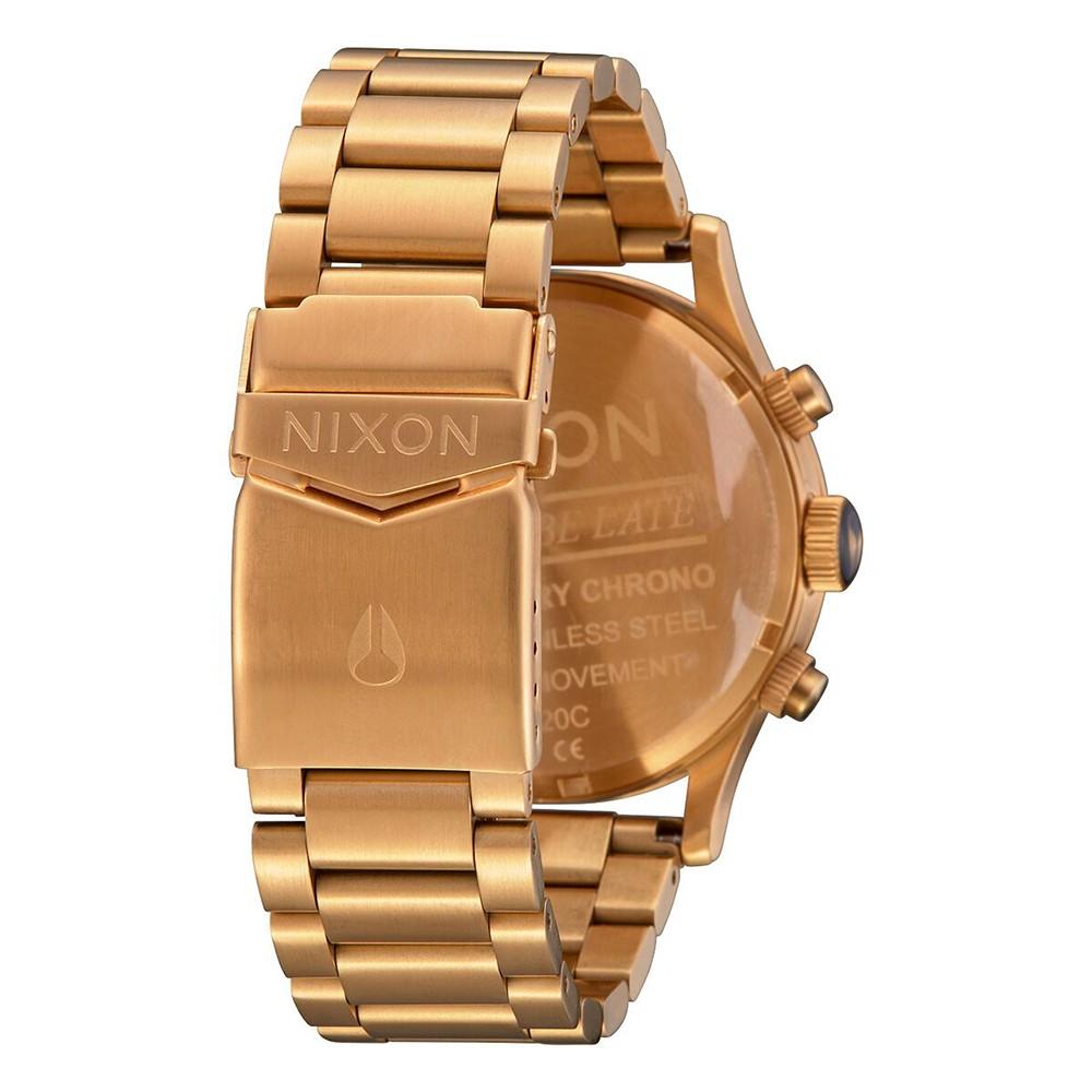 Reloj Sentry Chrono Gold Indigo Nixon