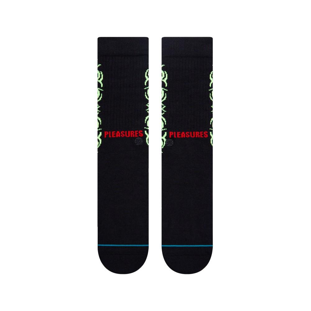 Stance Sock Pleasures Tribal Black