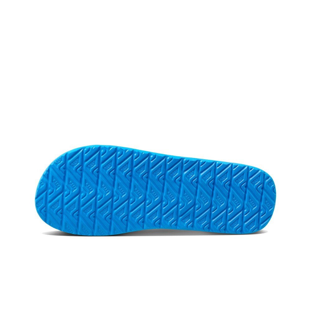 Sandalia Reef Men Contoured Cushion Black Blue