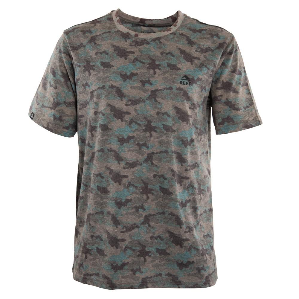 Polera Men Grey Green Camo