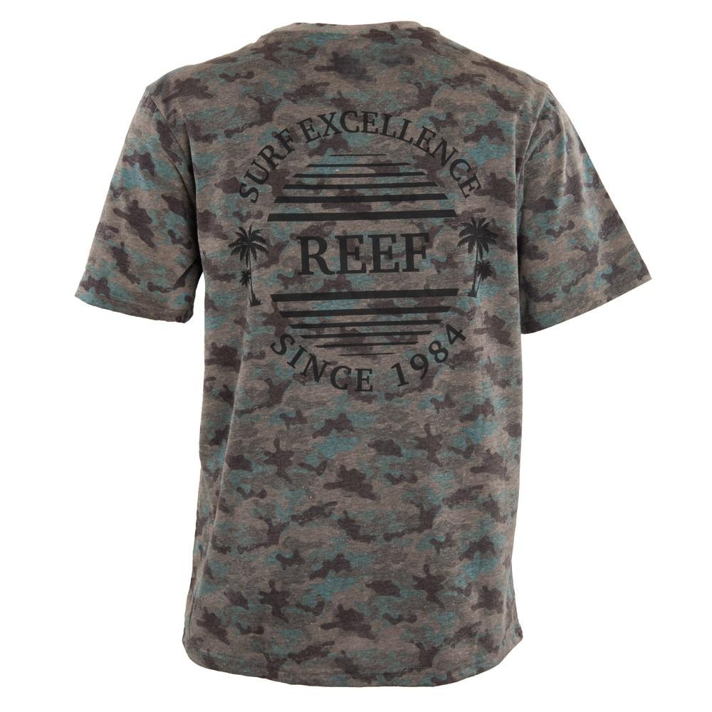 Polera Men Grey Green Camo