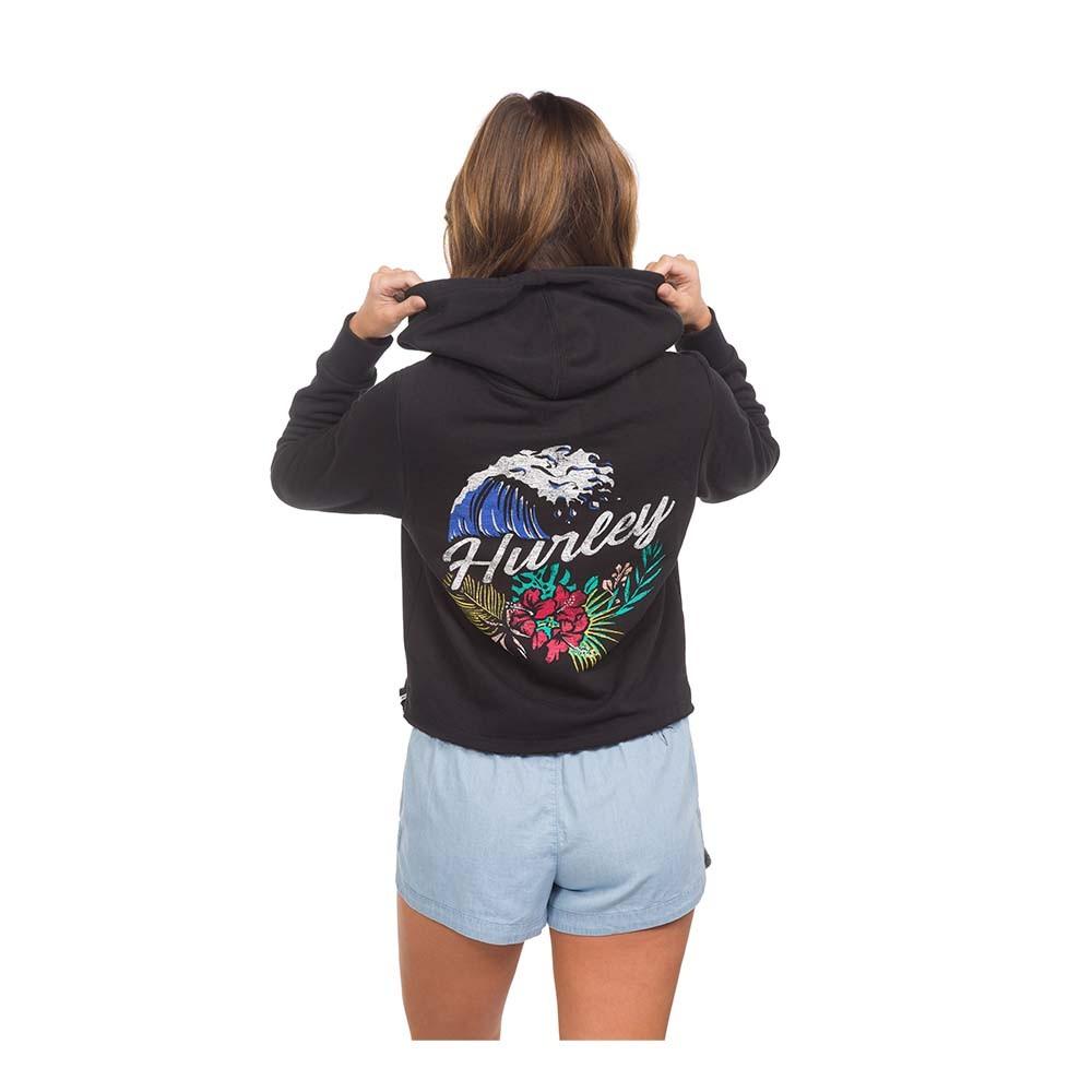 Polerón Tubed Cut Off Hoodie Caviar