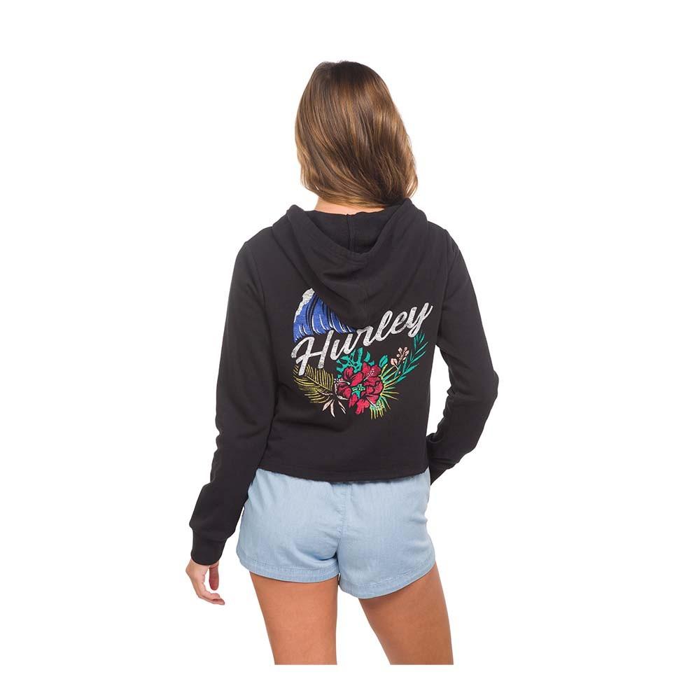 Polerón Tubed Cut Off Hoodie Caviar