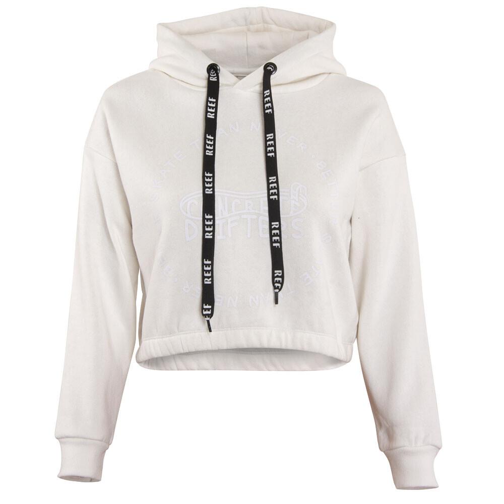 Polerón Kids Crop Top Print White