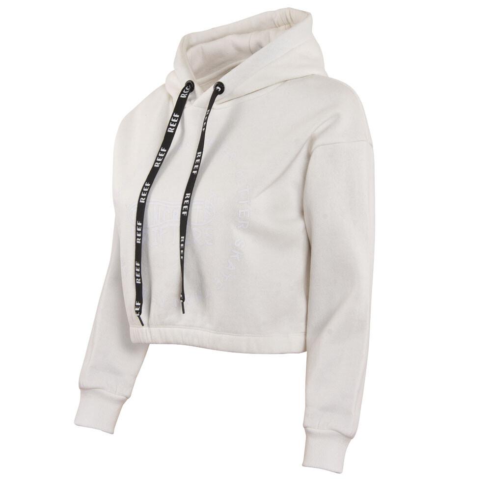 Polerón Kids Crop Top Print White