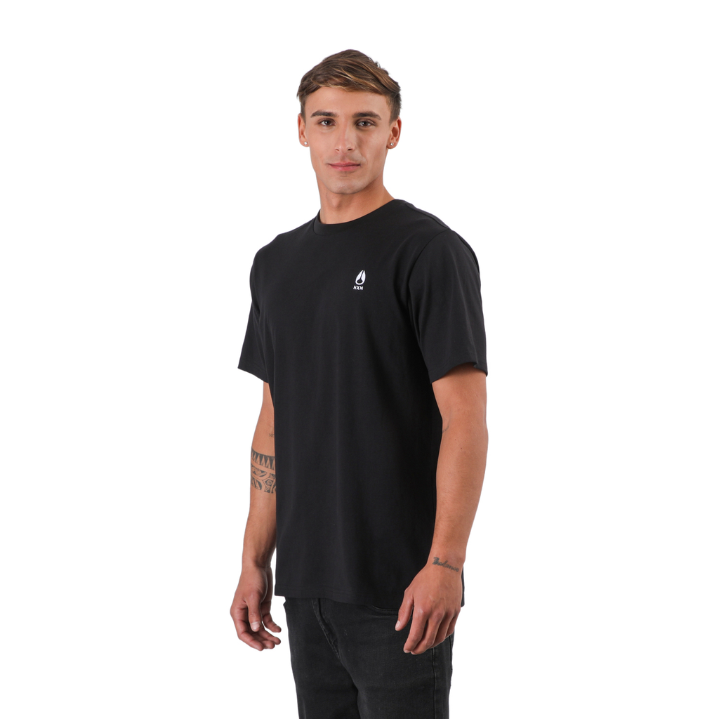 Polera Nixon Men Icon Nxn Black