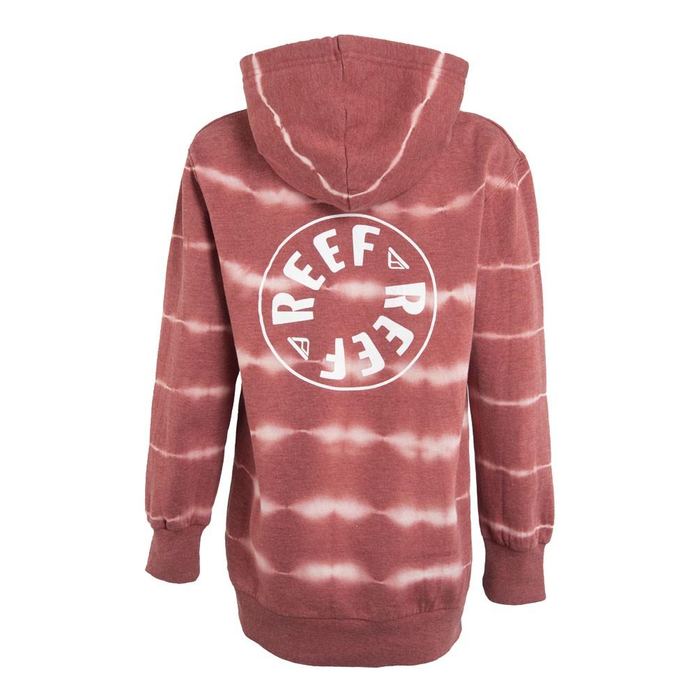 Poleron Kids Hoodie TieDye Burgundy