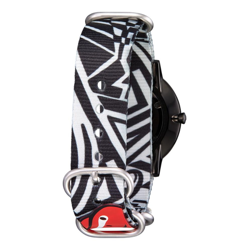 Correa Rolling Stones 20mm Natural Band Black Grey
