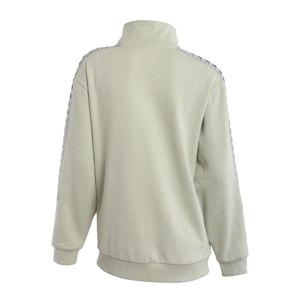 Poleron Women Half Zip Lime White