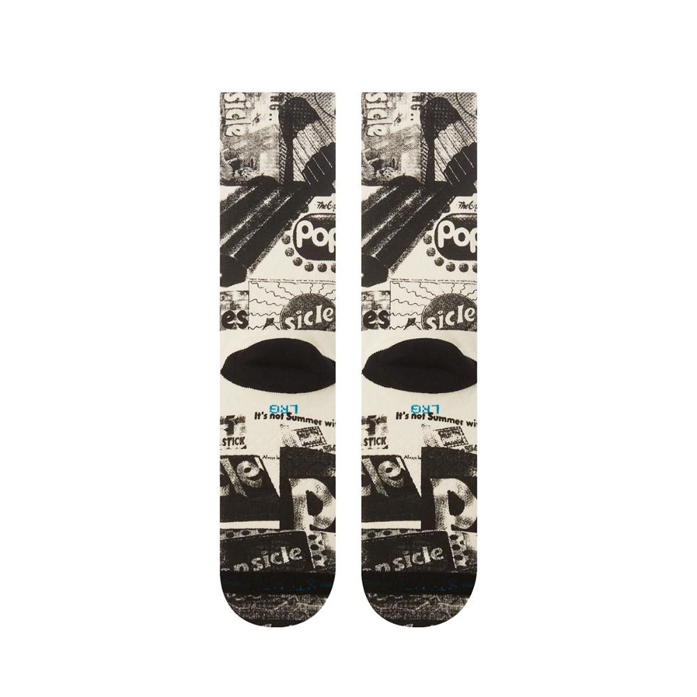 Stance Sock Men Popsicle Crew Vintage White